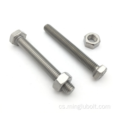 Nízká cena 304 316 HEX HEAD BOLT